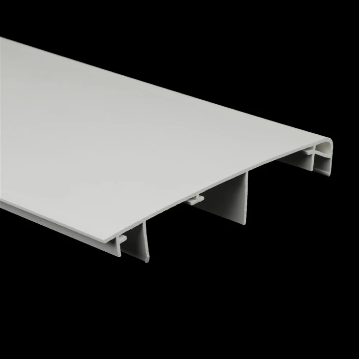Produits en plastique extrudé en PVC
