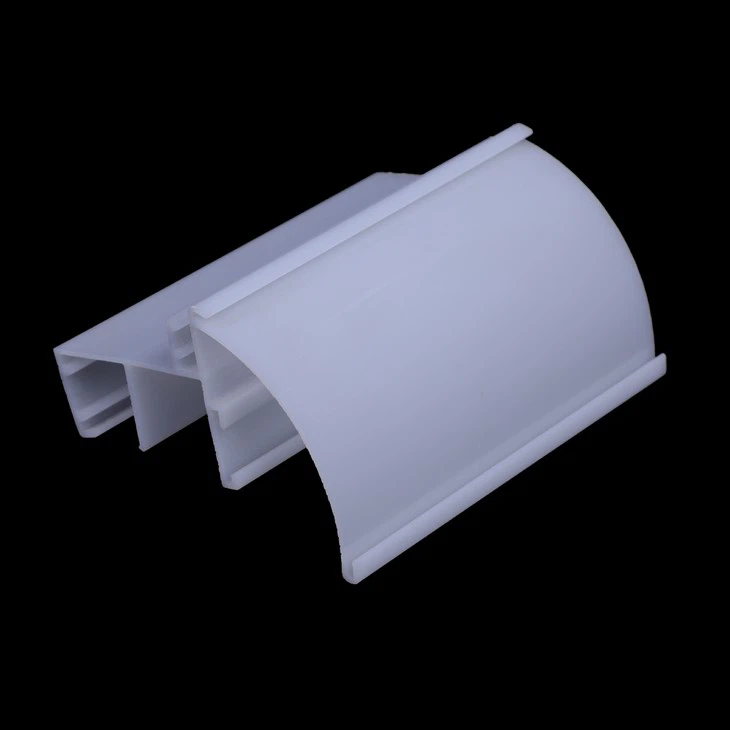 Profil d'étiquette de prix en PVC transparent